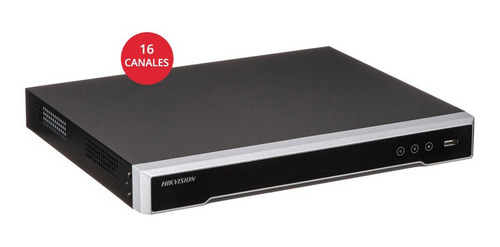 Imagen 2 de 2 de Nvr Seguridad Hikvision 16 Canales Poe