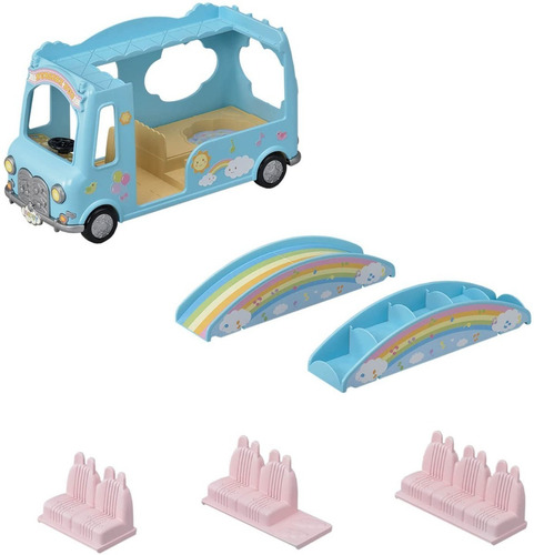 Sylvanian Families Ônibus Arco-íris Magia Epoch