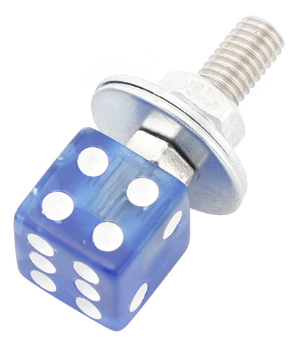 Tornillo Para Placa De Matrícula Dice, 4 Unidades