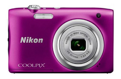 Nikon Coolpix A100 compacta color  púrpura 