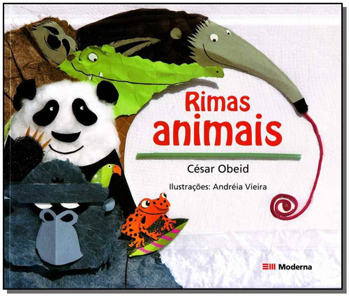 Rimas Animais - Coleção Saber Em Cordel, De César Obeid. Editora Moderna (paradidaticos), Capa Mole Em Português