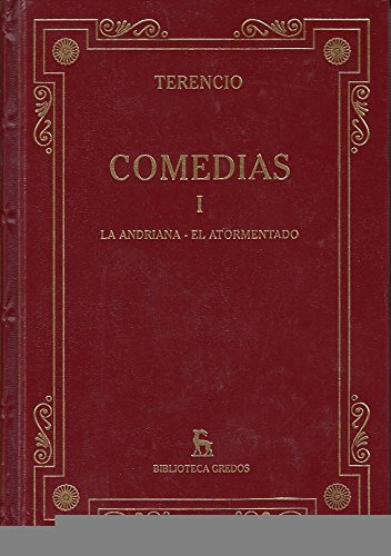 Libro Comedias I [la Andriana / El Atormentado] (biblioteca