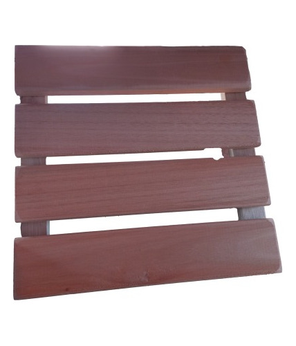 Baldosas De Jardin/deck Base Macetas Madera Eucalipto 40x40