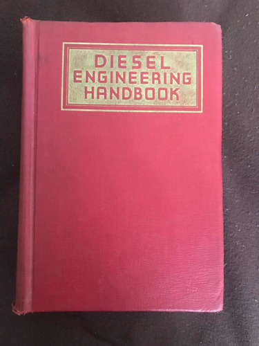 Morrison: Diesel Engineering Handbook 1943 De Luxe Edition