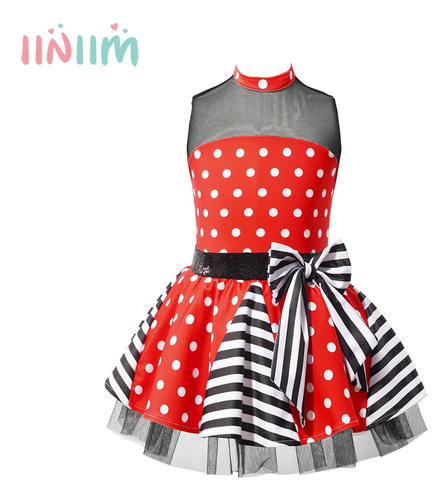 Vestido De Baile De Ballet Con Tutú Para Niñas