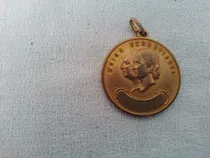 Comprar Antigua Medalla Perón Eva Cumple Unión Ferroviaria Peronismo