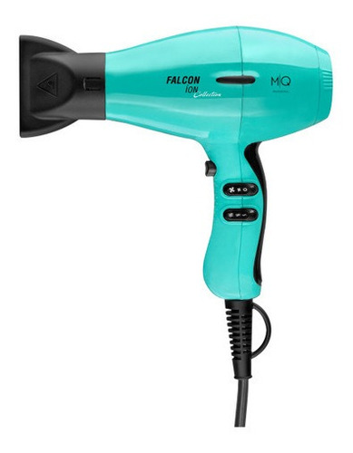 Secador Mq Falcon Ion Collection Acqua 220v Cor Verde