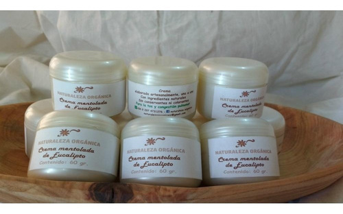 Crema P/ Resfrios-descongestiva Con Eucalipto Menta Y Romero