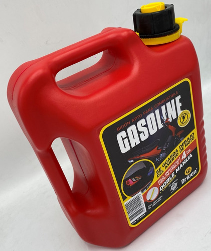 Imagen 4 de 7 de Bidon Combustible Nafta 4 L C/ Pico P/ Auto Moto Camioneta