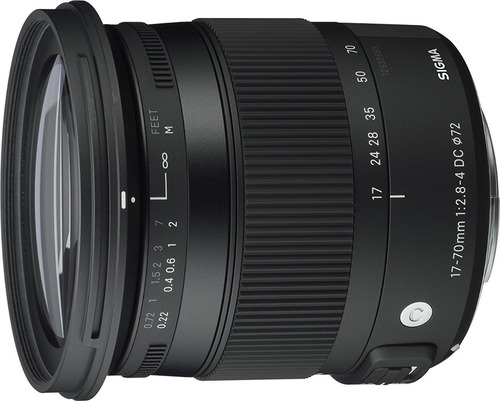 Lente Sigma 17-70mm F/2.8-4 Dc Macro Os Hsm Para Nikon