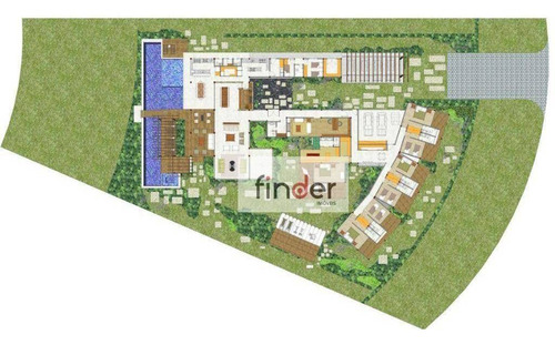 Imagem 10 de 25 de Fazenda Boa Vista. A Casa Tropical, 1120 M², Arquitetura Contemporânea, 7 Suítes, Adega, Piscina Raia 25m, Spa Com Hidromassagem, Academia E 7 Vagas - Ca0994