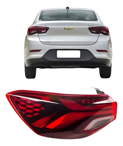 Lanterna Traseira Onix Plus Sedan 2020 21 22 2023 Lt/z S/led