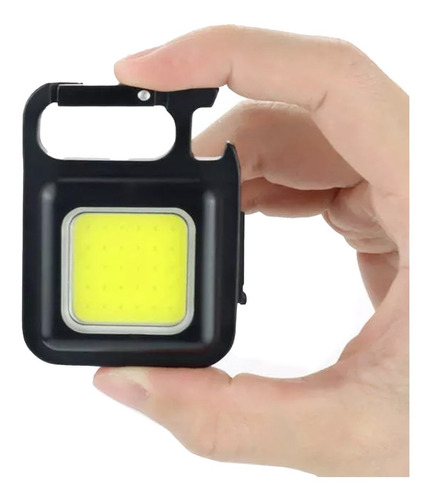 Linterna Multifunción Luz Led Bolsillo Clip Imán Destapador