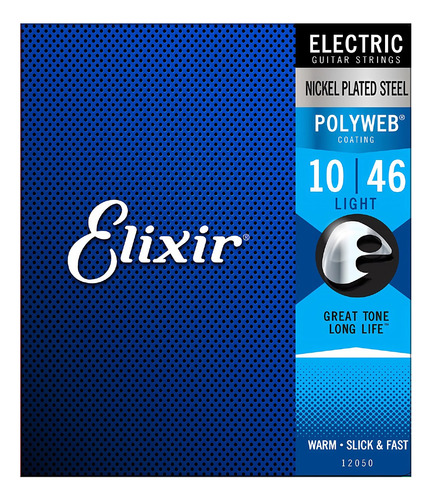 Encordado Guitarra Eléctrica 009 010 Polyweb Elixir Cuo