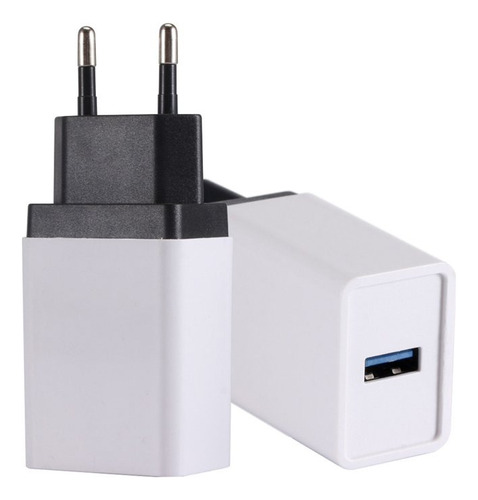 Cargador Ficha De Carga Rapida Puerto Usb Conector 3.0 Pared