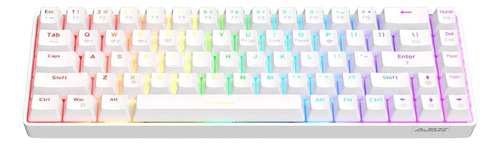 Teclado Mecánico Hotswap Rgb Inalambrico Red - Ajazz K685t Color del teclado Blanco