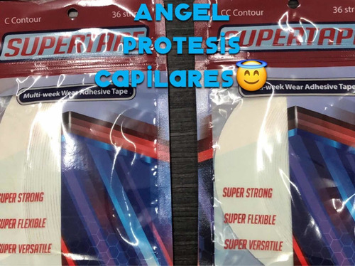 Prótesis Capilar Cintas Súper Tape Originales 36 Pcs