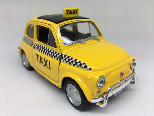 Miniatura Fiat Nuova 500 Taxi