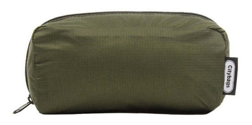 Cosmetiquera Verde Militar Citybags