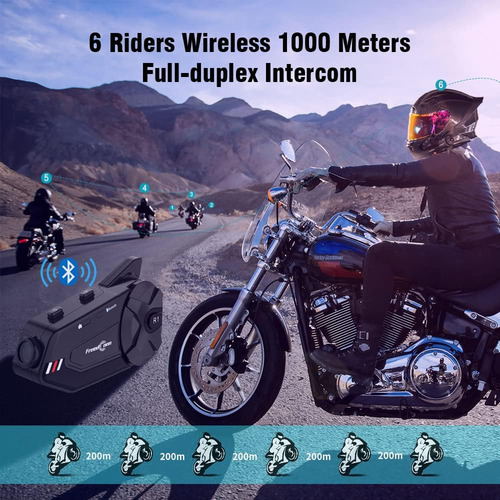 Auriculares Cámara De Casco De Motocicleta, R1plus 1...