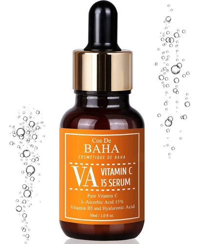 Sérum Facial De Vitamina C Con Ácido L-ascórbico 15% Con Vit