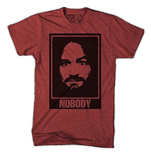 Playera Camiseta Charles Manson Roja Sangrienta