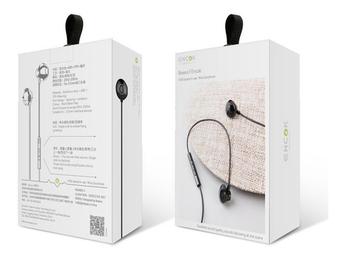 Auriculares Baseus Encok H06 3.5mm Samsung Xiaomi Motorola