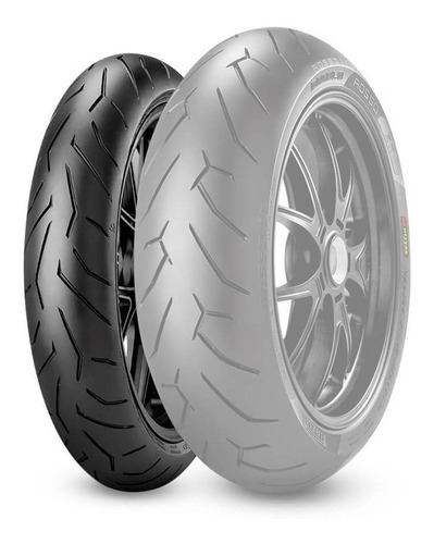 Cubierta 110 70 17 Pirelli Diablo Rosso 2  Mondial Vd 250p