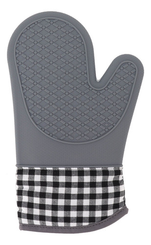 H Guantes De Cocina De Silicona Y Algodón Resistentes Al
