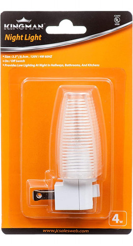 Luz Nocturna Kingman De 120 V/4w 60 Hz, 1 Unidad