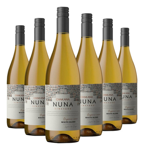 Vino Chakana Nuna White Blend Caja X6 Unidades