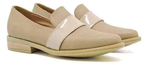 Zapatos Mujer De Cuero Vegano Chatitas Charritos Mocas nes