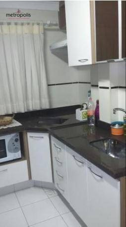 Imagem 13 de 25 de Cobertura Com 3 Dormitórios À Venda, 140 M² Por R$ 750.000,00 - Osvaldo Cruz - São Caetano Do Sul/sp - Co0078