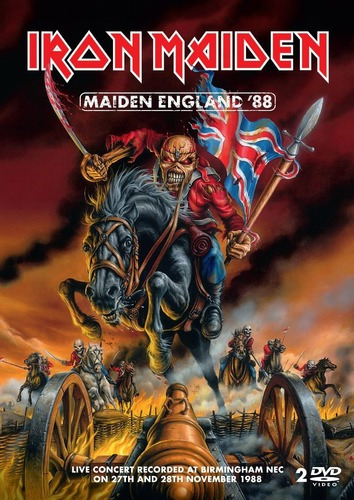 Iron Maiden Maiden England Dvd X 2