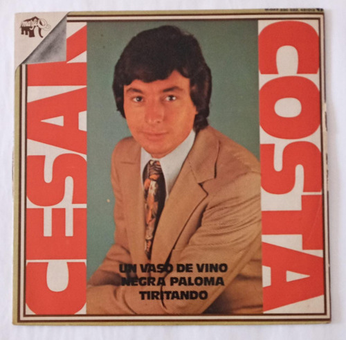 Cesar Costa  Negra Paloma Tiritando Lp Vinilo