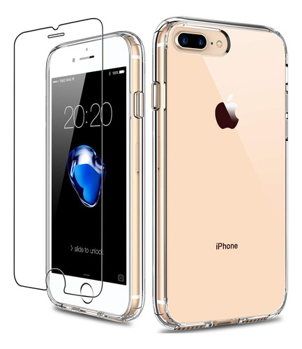 Funda iPhone 8 Plus/7 Plus Giika Cristal Clear