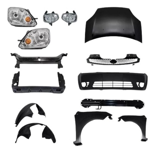 Kit Frente Ford Fiesta  Amazon 2003 2004 2005 2006 