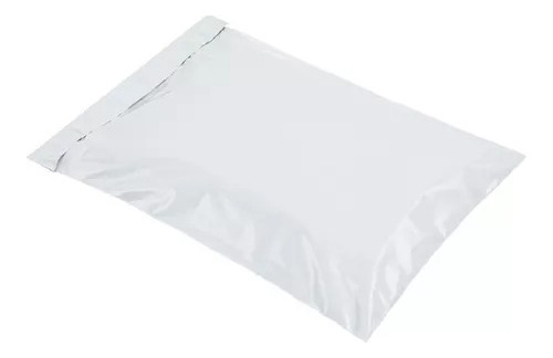 200 Envelope Envios Resistente Branco Lacre Inviolavel 25x19