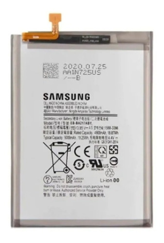 Imagen 1 de 1 de Bateria Samsung A21s 2020 Eb-ba217aby Compatible!!