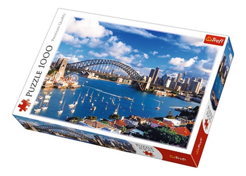 Rompecabezas Trefl X 1000 Puzzle 10206 Port Jackson Sydney C