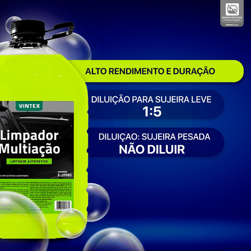 Limpador Fogão Remove Mancha Encardido Teto 5l Vintex Vonixx