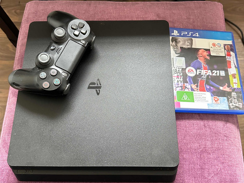 Playstation 4 Slim, Con Mando Y Juego