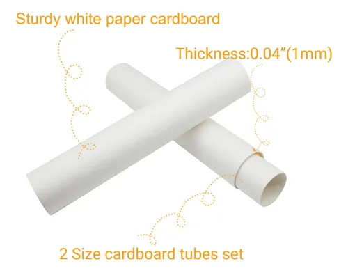 Suituts Paquete De 48 Tubos De Carton Para Manualidades, Dos