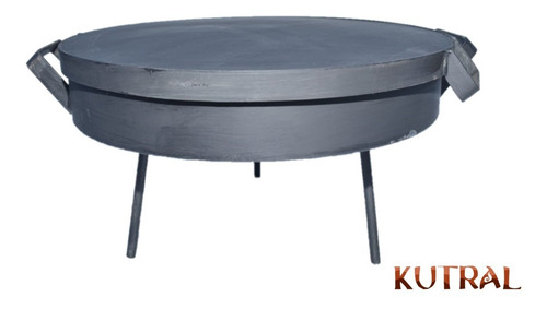 Disco - Paellera De 48cm C/ Tapa Bífera 49cm Kutral