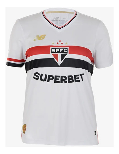 Camisa Feminina New Balance São Paulo Fc I 25/26 - Original
