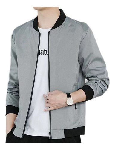 Chaqueta Casual Juvenil De Estilo Coreano Para Hombre.