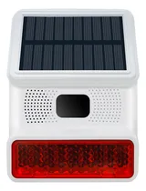 Comprar Alarma Estroboscópica Solar Inalámbrica, Luz De Sonido, Flas