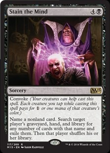 Cartas Magic: Stain The Mind Nm M2015 Mtg Bsas