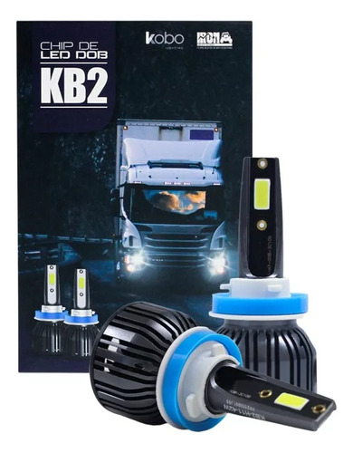Kit Cree Led Kb2 Chip Led Dob 42w 12v 24v Cooler Premium