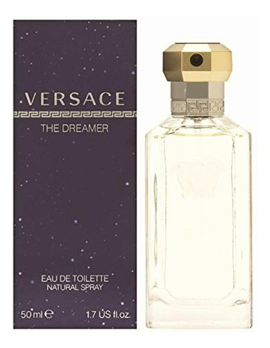 Versace The Dreamer Eau De Toilette Spray For Men, 1.7 Ounce